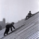 Archiv der Region Hannover, ARH NL Koberg 418, Reparatur eines Daches, Hannover
