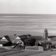 Archiv der Region Hannover, ARH NL Koberg 5409, Hof und Meer, Rundblick vom Leuchtturm, Insel Neuwerk