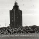 ARH NL Koberg 5473, Leuchtturm und Möwen, Insel Neuwerk
