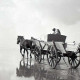 Archiv der Region Hannover, ARH NL Koberg 5583, Pferdewagen im Watt, Insel Neuwerk