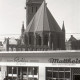 ARH NL Koberg 6541, Ladenzeile mit der Marktkirche im Hintergrund, Hannover