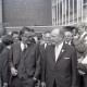 Archiv der Region Hannover, ARH NL Koberg 7039, Offizielle Besucher auf dem Messegelände, Hannover