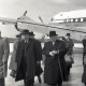Archiv der Region Hannover, ARH NL Koberg 7063, Ankunft auf dem Flughafen Langenhagen, Hannover