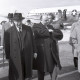 Archiv der Region Hannover, ARH NL Koberg 7065, Ankunft auf dem Flughafen Langenhagen, Hannover