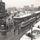 Archiv der Region Hannover, ARH NL Koberg 9278, Steintor mit Straßenbahnen, hinten Anzeiger-Hochhaus, Hannover