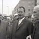 Archiv der Region Hannover, ARH NL Koberg 9625, Enthüllung des "Berliner Meilensteins", Hannover