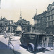 Archiv der Region Hannover, ARH NL Koberg 9705, Zerstörte Häuser am Holzmarkt, mittig Oscar-Winter-Brunnen, hinten Kreuzkirche, Hannover