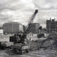 ARH NL Koberg 9760, Bauarbeiten am Aegidientorplatz, hinten das Hansa-Haus, Hannover
