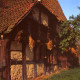 ARH NL Machinowski 33, Alte Scheune mit Fachwerkfassade, Wackerwinkel