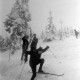Archiv der Region Hannover, ARH NL Mellin 01-017/0009, Ausflug des SkiClub "Winterfreuden" in den Harz