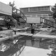 Archiv der Region Hannover, ARH NL Mellin 01-053/0003, Innenhof vom Gebäude J2 der Medizinischen Hochschule Hannover