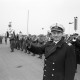 Archiv der Region Hannover, ARH NL Mellin 01-081/0002, Ehrenparade zur Verabschiedung des Bundeskanzlers Dr. Konrad Adenauer, Wunstorf