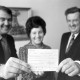 Archiv der Region Hannover, ARH NL Mellin 01-119/0002, Spendenschein in Höhe von 7.500€ an den DRK-Stadtverband Burgdorf