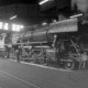 Archiv der Region Hannover, ARH NL Mellin 01-120/0002, Eisenbahn im Lokschuppen, Lehrte(?)
