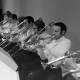 Archiv der Region Hannover, ARH NL Mellin 01-122/0017, Auftritt eines Blasorchesters
