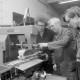 Archiv der Region Hannover, ARH NL Mellin 02-042/0001, Fräsmaschine(?) des Herstellers Hermle