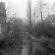 Archiv der Region Hannover, ARH NL Mellin 02-123/0013, Blick von der Brücke an der Braunschweiger Str. auf die Aue, Burgdorf
