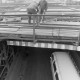 Archiv der Region Hannover, ARH NL Mellin 02-162/0010, Bau der Unterführung der heutigen Berliner Allee durch die Deutsche Bundesbahn (DB), Lehrte