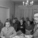 Archiv der Region Hannover, ARH NL Mellin 02-171/0008, Männer bei einer Sitzung(?)