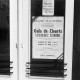 Archiv der Region Hannover, ARH NL Mellin 02-190/0001, Aushängendes Plakat für die Gala mit deutschen Volksliedern, aufgeführt vom Schulchor aus Burgdorf, Vanves