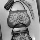 Archiv der Region Hannover, ARH NL Mellin 02-190/0014, Bestickte Handtaschen und Kleiderbügel
