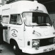ARH Slg. Bartling 2355, Der neue Rettungswagen (ein E 20 von Hanomag-Henschel) des DRK-Kreisverbandes, Neustadt a. Rbge.