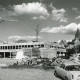 Stadtarchiv Neustadt a. Rbge., ARH Slg. Bartling 2694, Neubau der Kreissparkasse an der Marktstraße, Rohbau des ersten Obergeschosses von Westen, Neustadt a. Rbge.