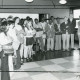 ARH Slg. Bartling 2920, Gymnasium an der Gaußstraße, Begrüßung einer Gruppe afrikanischer Austauschschüler im FZZ durch Bürgermeister Fritz Temps, Neustadt a. Rbge.