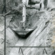 ARH Slg. Bartling 3580, Aushub eines Entwässerungsgrabens an einem Waldweg entlang durch einen Bagger