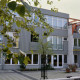 ARH Slg. Bürgerbüro 82, Blick auf das Gebäude in der Plauener Straße 12 mit Café, Sahlkamp