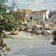 ARH Slg. Bürgerbüro 473, Abriss der ehemaligen Lindener Aktien-Brauerei , Blick Richtung Gartenallee, Linden