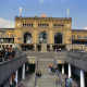 Archiv der Region Hannover, ARH Slg. Bürgerbüro 684, Blick auf den Hauptbahnhof und Ernst-August-Denkmal, Hannover