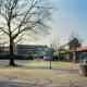 Archiv der Region Hannover, ARH Slg. Bürgerbüro 698, Küchengartenplatz mit der ehemaligen Hochbrücke, Linden