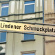 ARH Slg. Bürgerbüro 708, Straßenschild Lindener Schmuckplatz, Linden-Nord