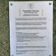 ARH Slg. Bürgerbüro 798, Schild mit der Passerellen-Ordnung für die Stadt Hannover