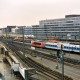ARH Slg. Bürgerbüro 804, Blick vom Parkhausdach auf die zum Teil im Bau befindlichen Gleise des Hauptbahnhofs, Hannover