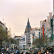Archiv der Region Hannover, ARH Slg. Bürgerbüro 806, Belebte Bahnhofstraße mit Blick auf die Marktkirche, Hannover