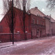 Archiv der Region Hannover, ARH Slg. Fritsche 76, Gartenstraßee mit der Volksschule II, Burgdorf