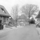 ARH Slg. Weber 02-014/0014, Die Straße Drei Kronen mit Blick auf die Kirche zu den 10.000 Rittern, Lenthe