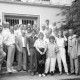 Archiv der Region Hannover, ARH Slg. Weber 02-018/0001, Gruppenfoto der Dankeschön-Tour und Info-Besuch für ehrenamtliche Wahlhelfer aus Gehrden nach Bonn