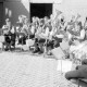Archiv der Region Hannover, ARH Slg. Weber 02-020/0004, Auftritt des Blasorchesters "Die Original Calenberger" beim Erntedankfest, Everloh