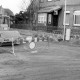 Archiv der Region Hannover, ARH Slg. Weber 02-066/0016, Straßenbauarbeiten an der Obernfeldstraße / Ecke Wiesenstraße, Redderse
