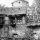 Archiv der Region Hannover, ARH Slg. Weber 02-078/0011, Restaurierungsarbeiten am Burgbergturm, Gehrden