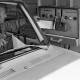 Archiv der Region Hannover, ARH Slg. Weber 02-089/0025, Ein Mann im Auto an einem Bremsenprüfstand