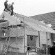 Archiv der Region Hannover, ARH Slg. Weber 02-098/0011, Richtfest für den Anbau an der Friedhofskapelle Northen